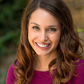 Woman with gorgeous smile