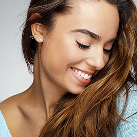 Young woman with beautiful smile